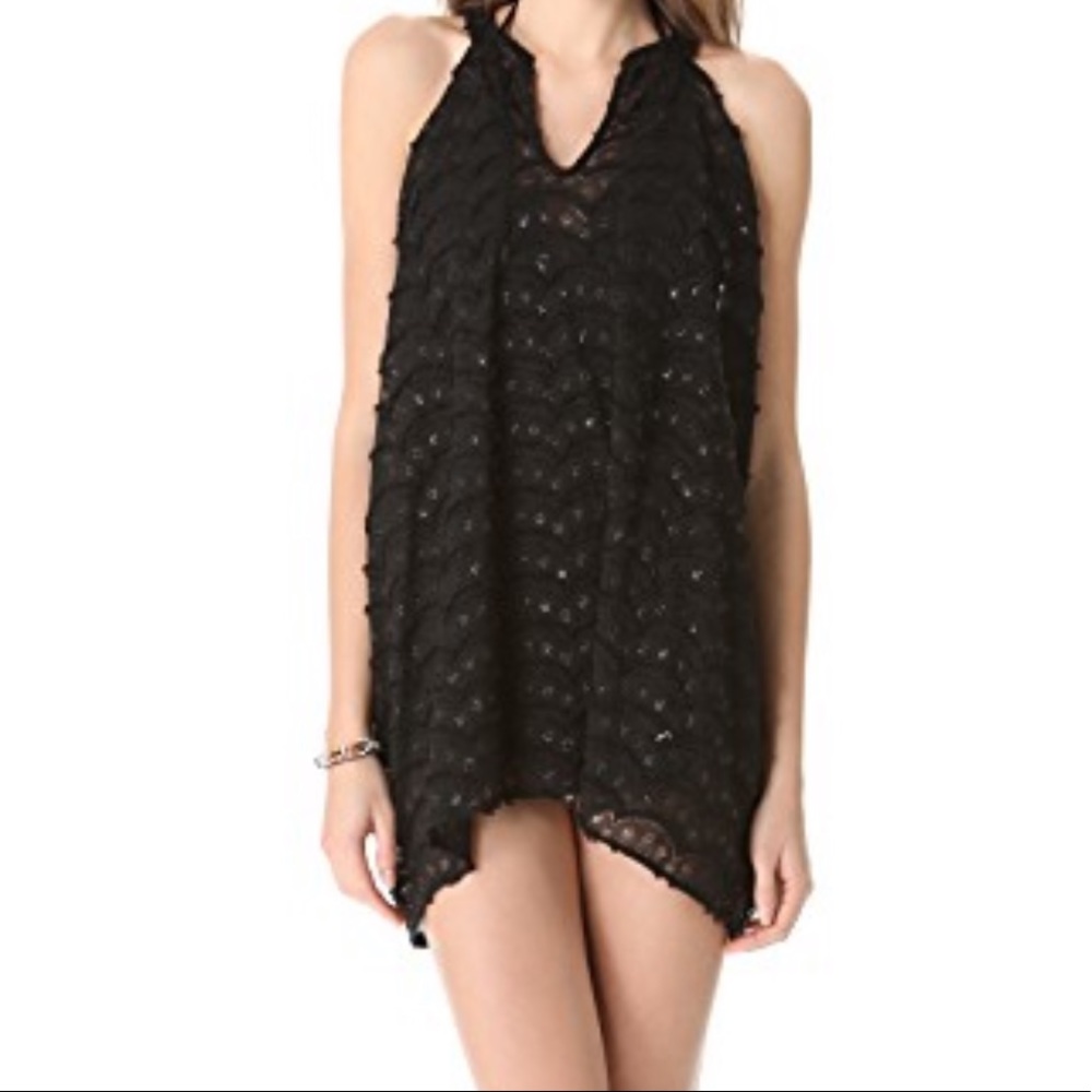 Shopbop Bop Basics Black Swim Coverup